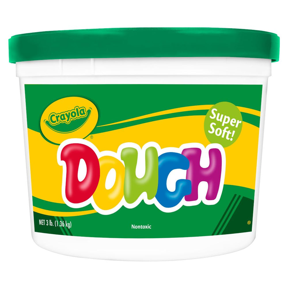 Crayola Modeling Dough soft texture close-up, inviting tactile play for little hands