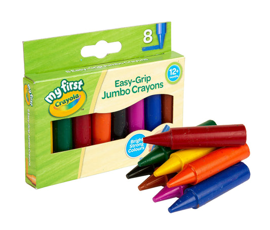 Eight assorted colours in a chunky, durable design promote exploration and fine motor skills.