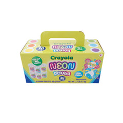 Crayola Neon Dough 20-pack colors for creative play and color exploration