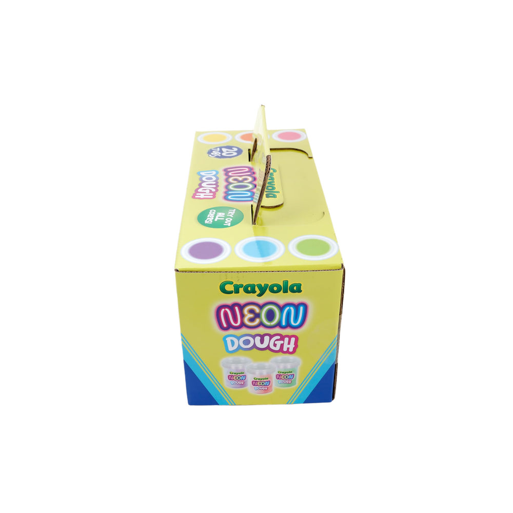Crayola Neon Dough halloween treats idea for safe crafts