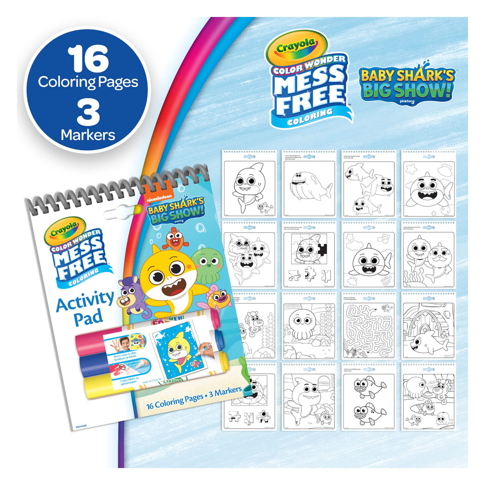 Color Wonder gift ready pack from Crayola Nickelodeon for holiday gifting.