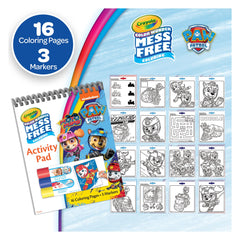 Color Wonder travel-friendly pads from Crayola Nickelodeon for coloring on trips.