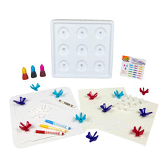 Crayola kit guide helps kids learn through art and science.