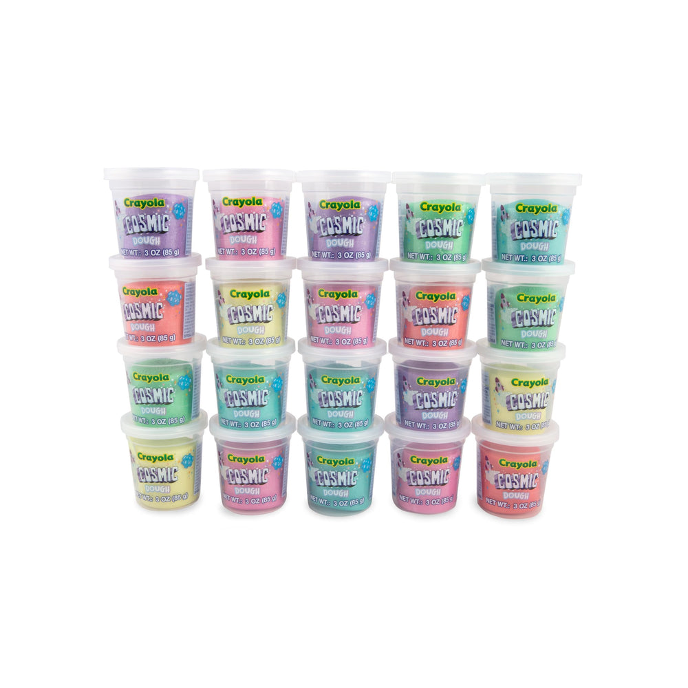 Crayola Pearl Dough soft shimmer clay supports precise crafting and sensory exploration