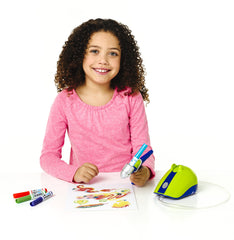 Crayola Pip-Squeaks washable markers ensure mess-free creativity.