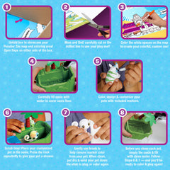 Crayola Scribble Scrubbie Peculiar Zoo dual brushes set for detailing.