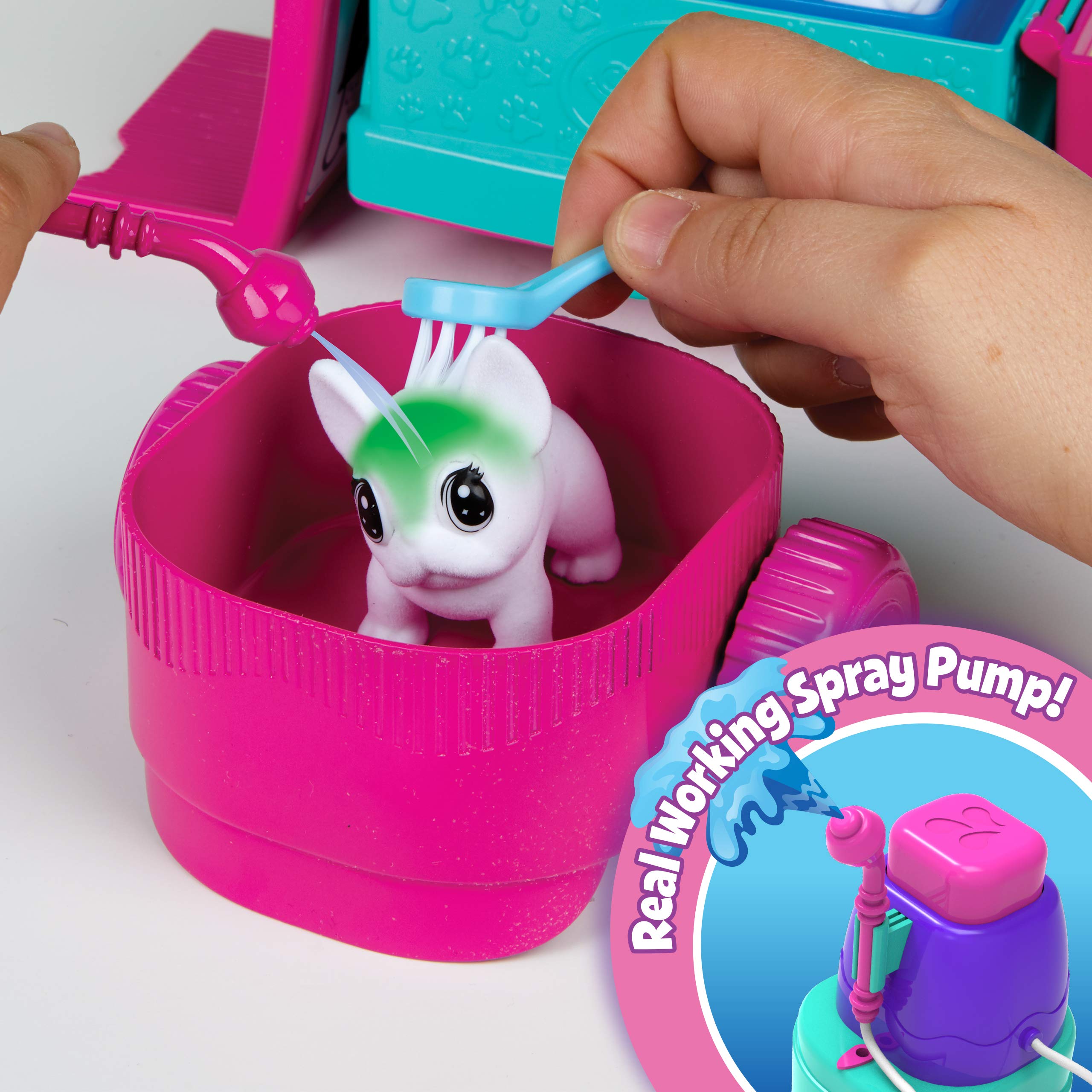 Crayola Scribble Scrubbie Pets detachable cart for portable mess-free fun.
