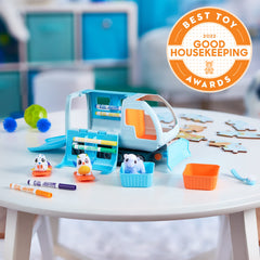 Crayola Scribble Scrubbie Pets playset inspires creative pretend play.