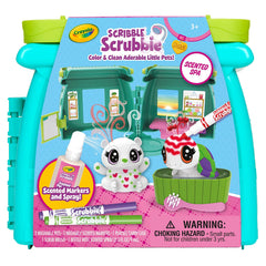 Crayola Scribble Scrubbie Pets spa-time scene sparks imaginative play.