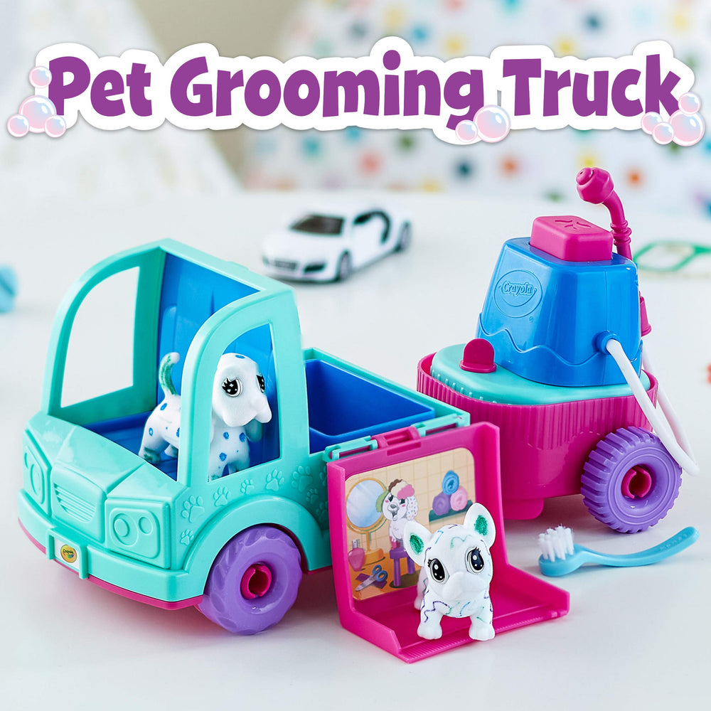 Crayola Scribble Scrubbie Pets washable markers for endless color customization.