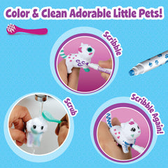 Crayola Scribble Scrubbie Tattoo Shop compatible with expansion packs for growing play.