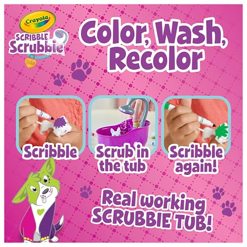 Four animal toys ready to color with Crayola markers for bright, reusable grooming play.