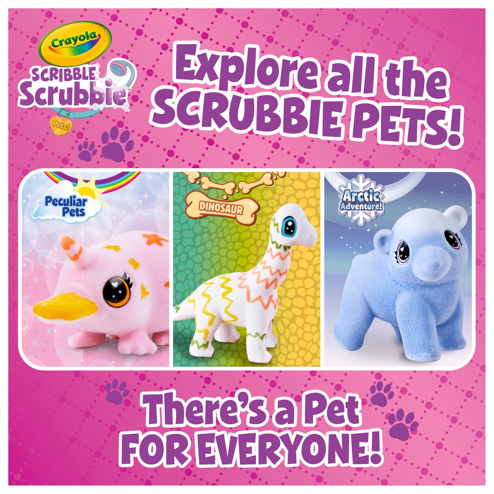 Stocking stuffer ready Crayola Scribble Scrubbies glam pack for kids 3 and up.