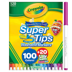 Crayola scented markers add appealing aromas to inspire imaginative drawings.