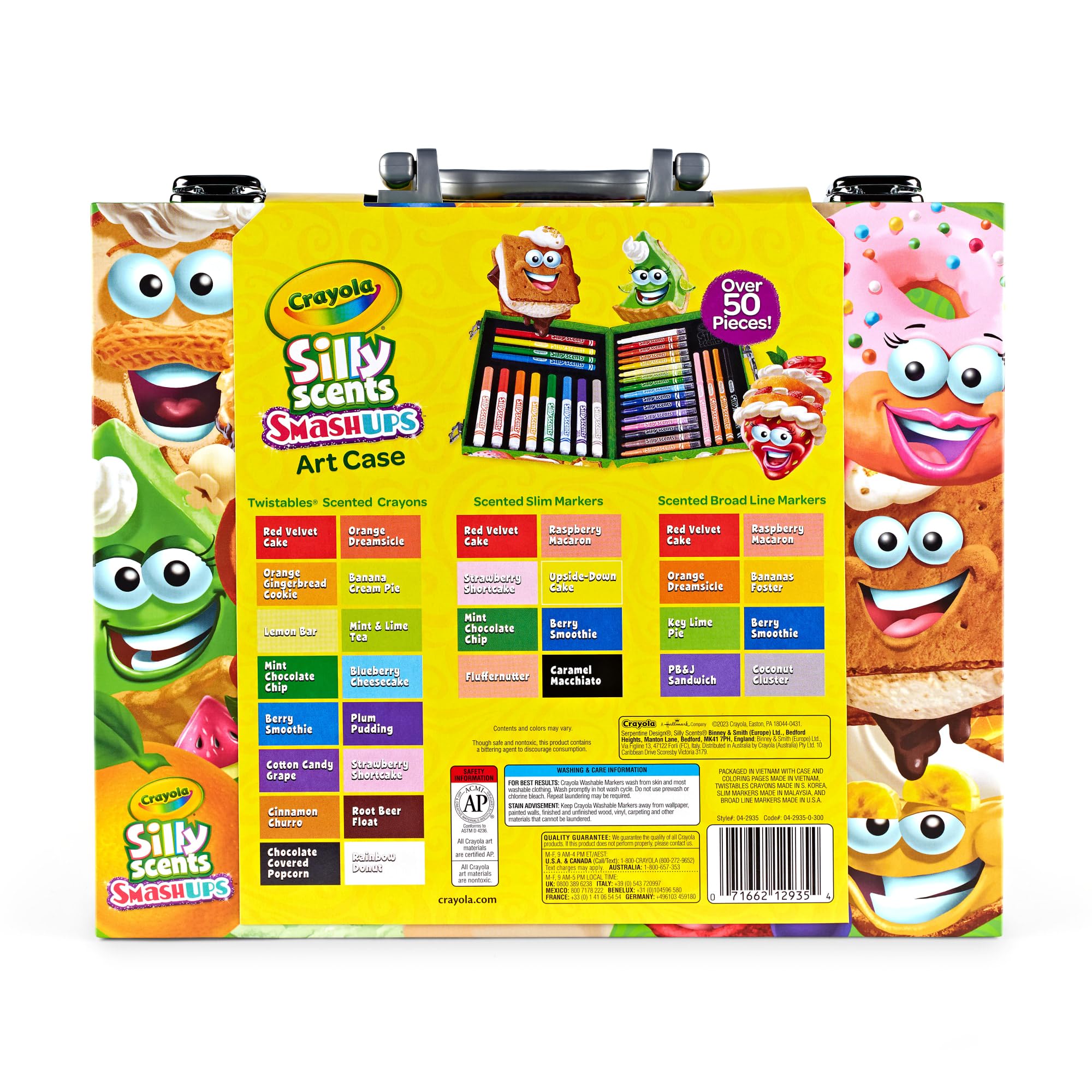 Crayola Silly Scents travel-friendly art set ideal for kids on the move.