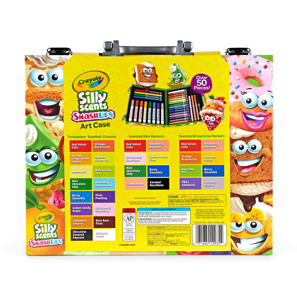 Crayola Silly Scents travel-friendly art set ideal for kids on the move.