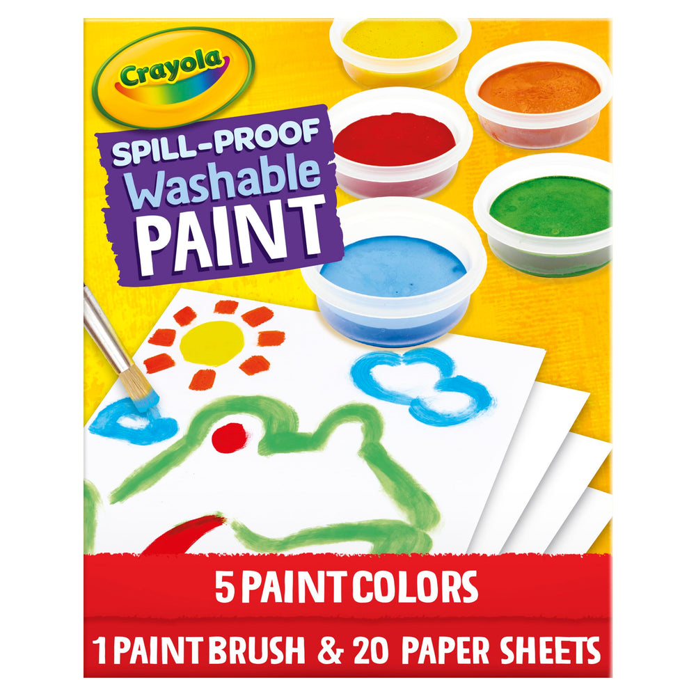 Crayola Spill Proof Paint Set makes a festive stocking stuffer idea.