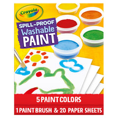 Crayola Spill Proof Paint Set makes a festive stocking stuffer idea.