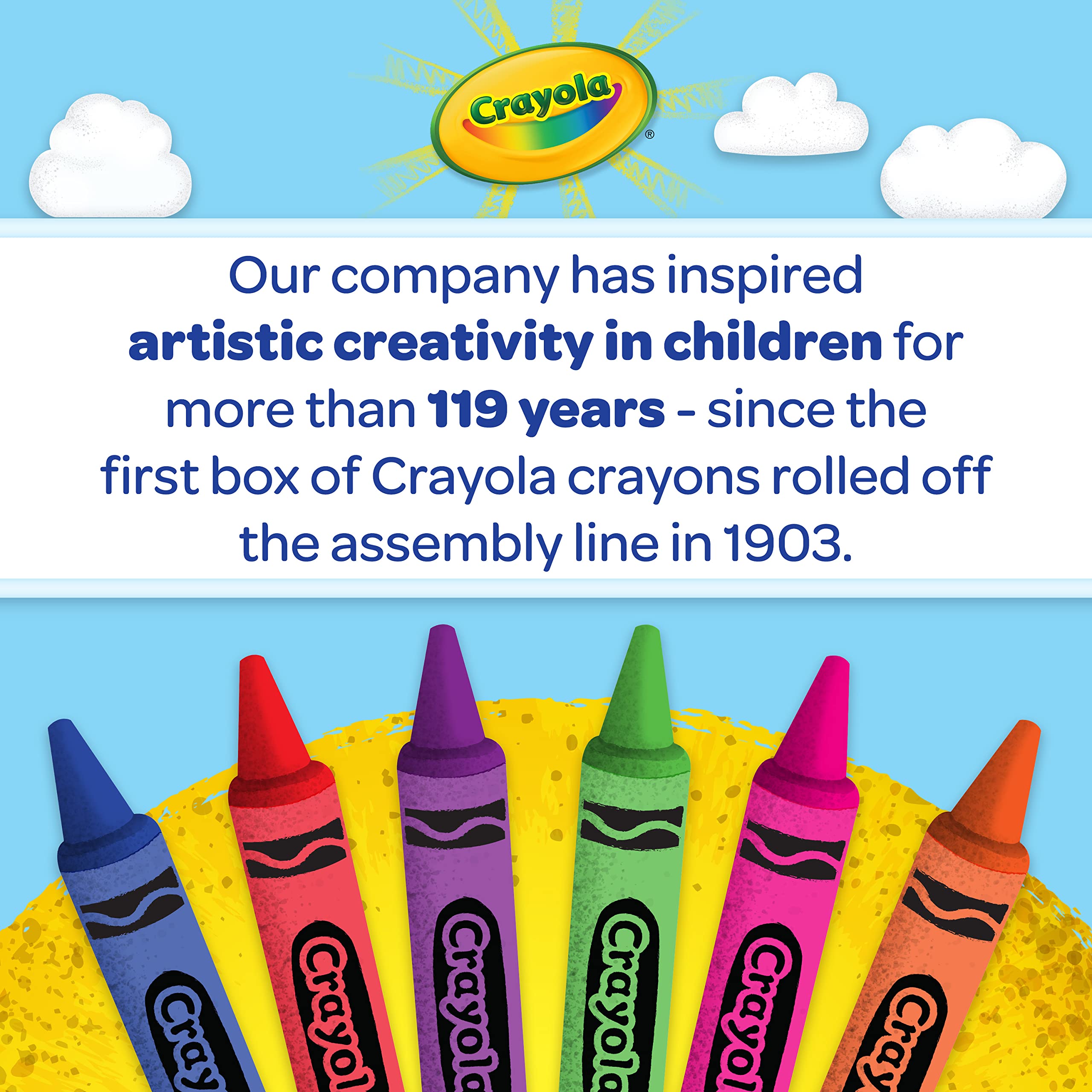 Crayola Spin & Spiral Art Station instructions pack helps guide safe projects.