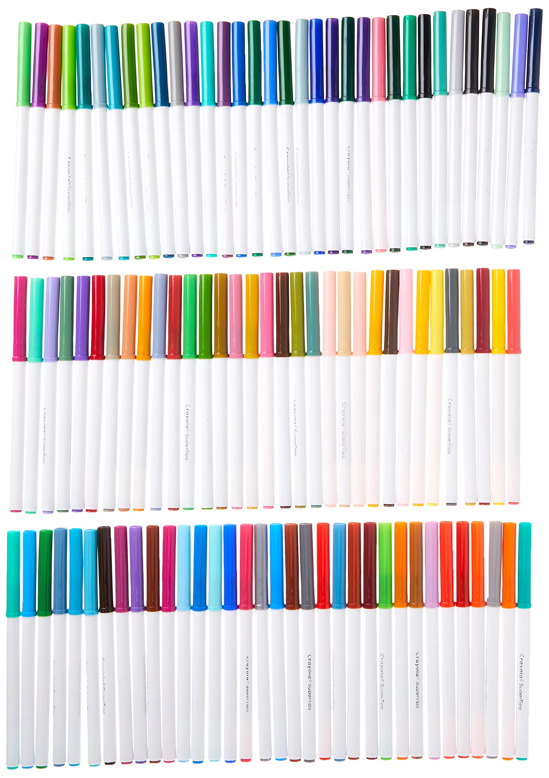 Crayola markers ideal for bullet journaling with blend-friendly colors.