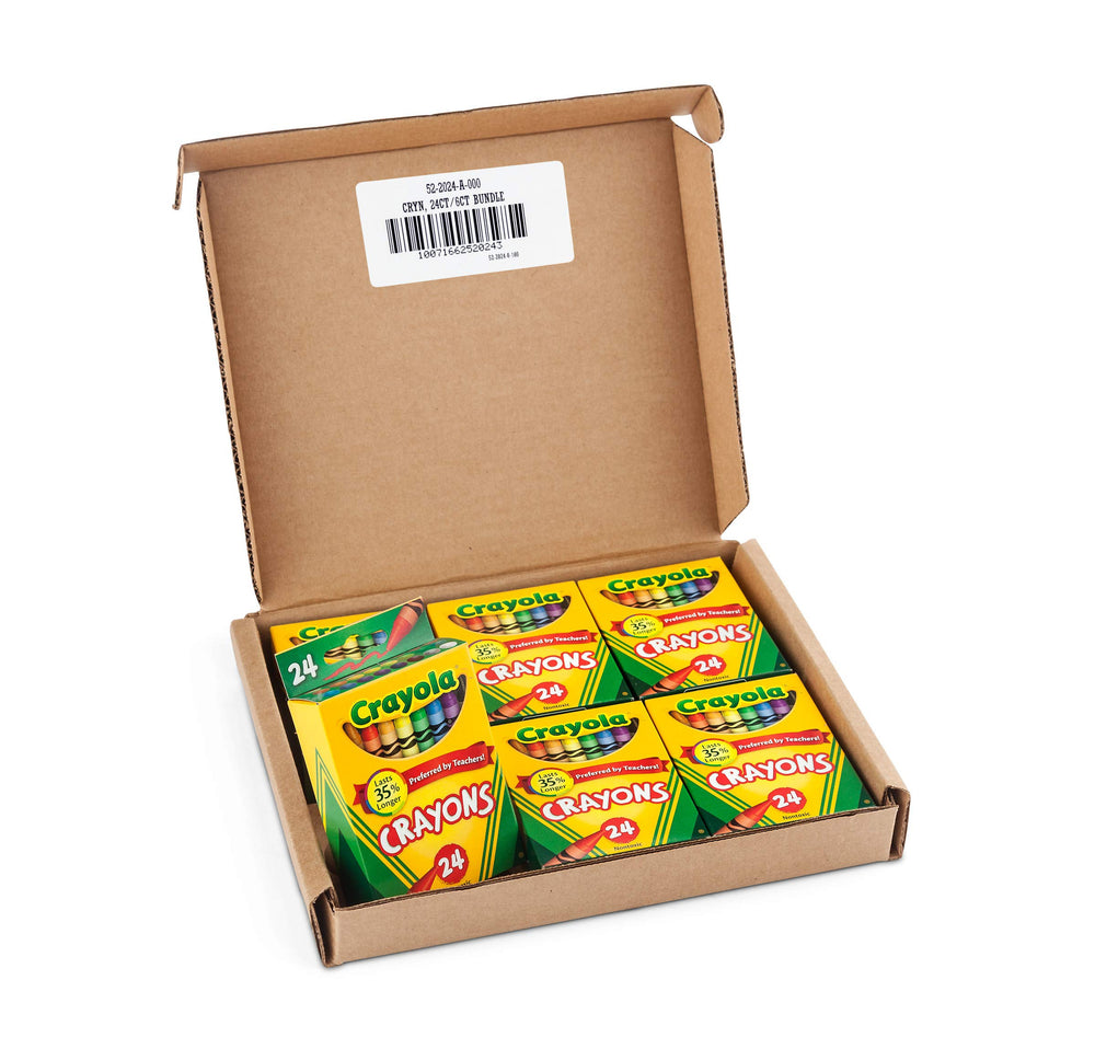 Crayola packs are great for teachers stocking classrooms or home craft rooms.