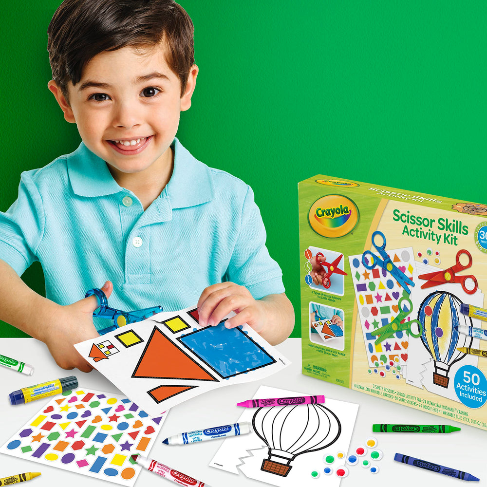 Crayola washable markers offer bold options for doodles and scenes