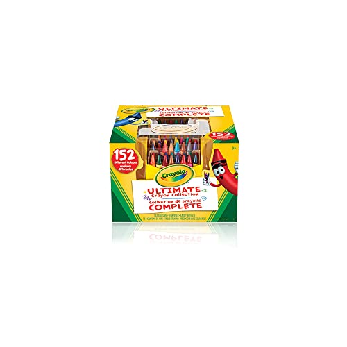 Crayola Ultimate Crayon Caddy with built-in sharpener for quick touch-ups.