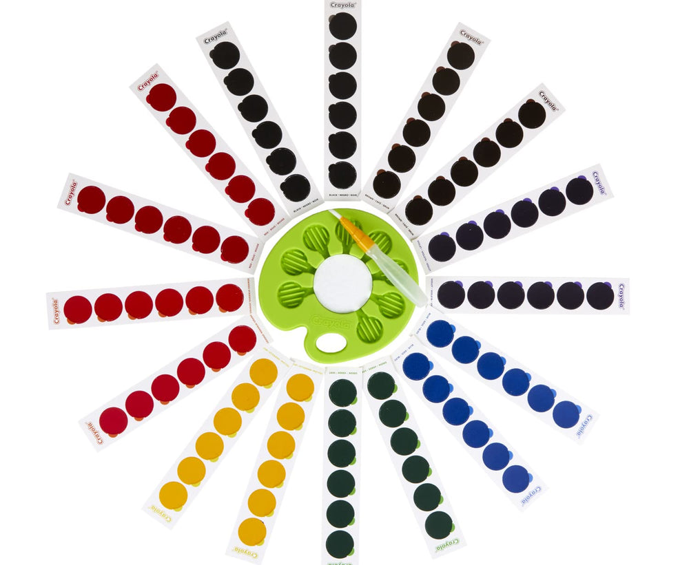 Crayola Watercolor Pop kid-friendly painting activity suitable for young artists.