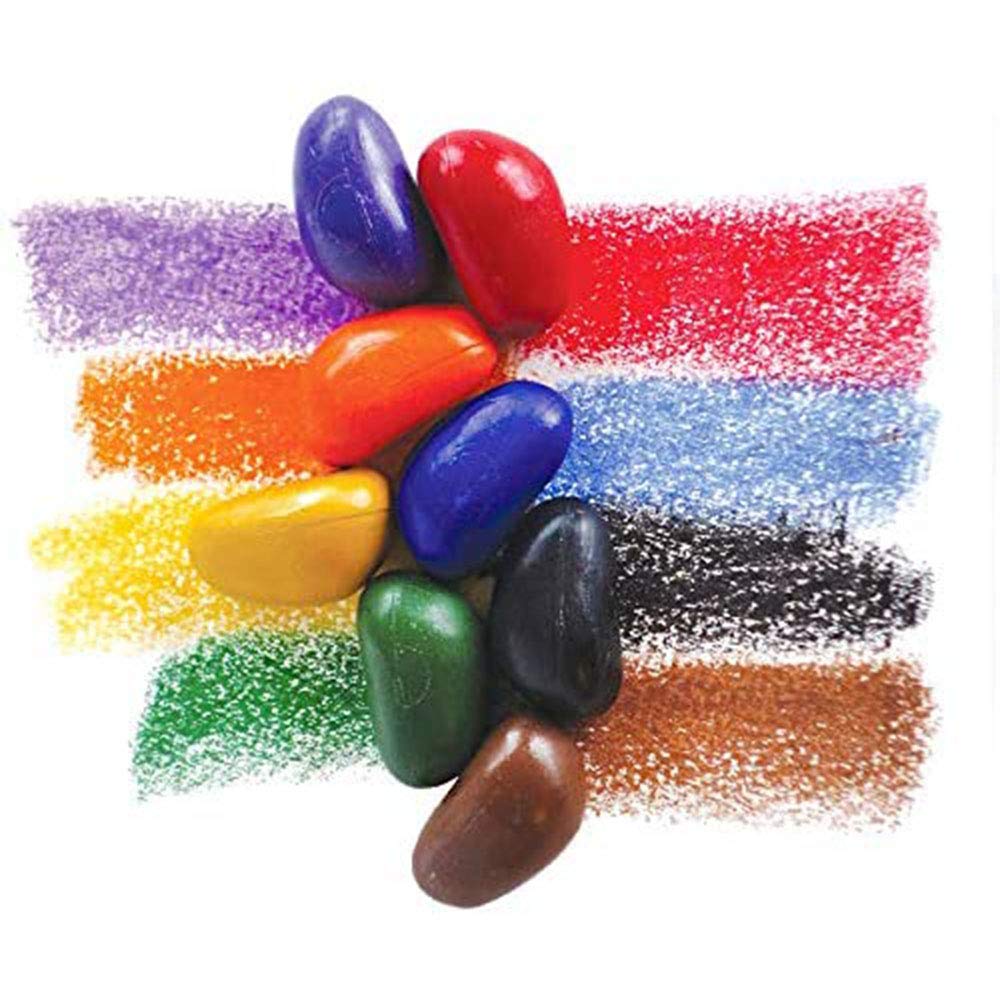 Crayon Rocks 32 colors, two of each, shown for diverse classroom projects.