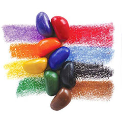 Crayon Rocks 32 colors, two of each, shown for diverse classroom projects.