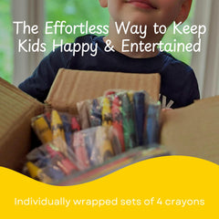 CrayonKing 300 crayons bulk count ideal for busy restaurants or events