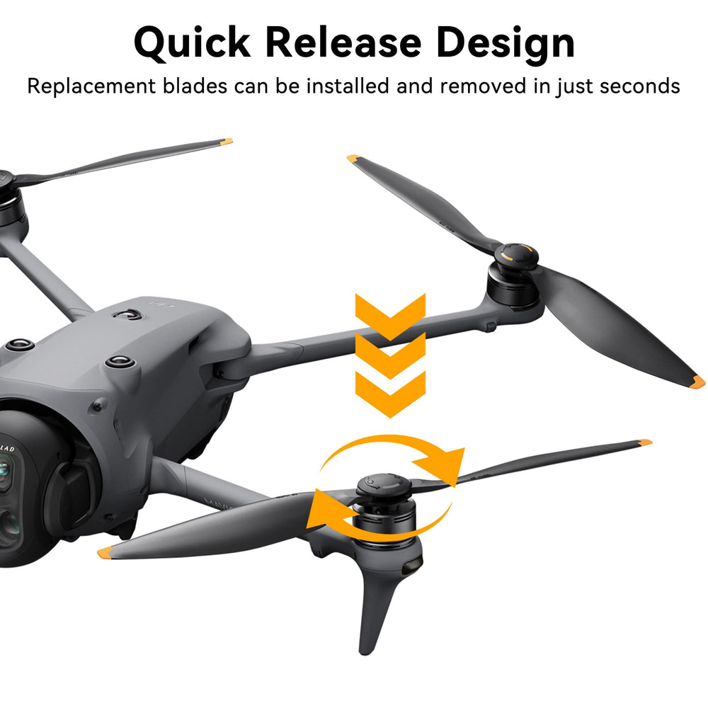 Craznick Mavic 4 Pro easy-install propellers support quick setup.