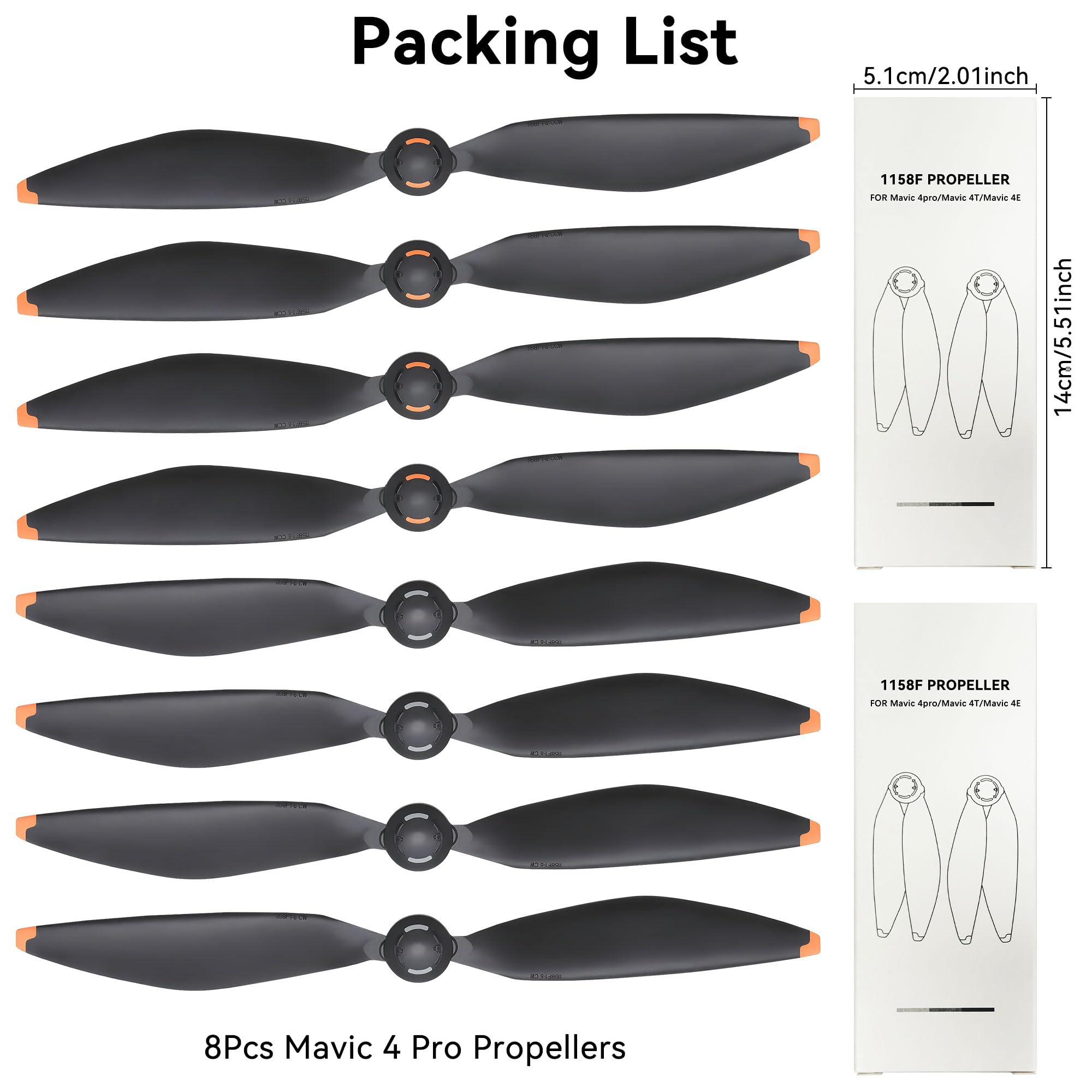 Craznick Mavic 4 Pro endurance-boost propellers may extend flight time.