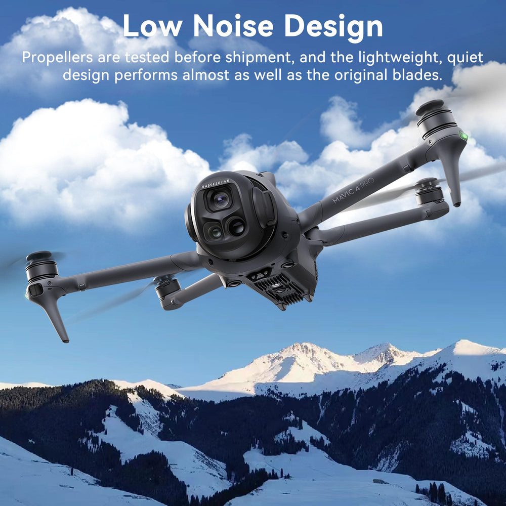 Craznick Mavic 4 Pro low-noise propellers for smoother flights.