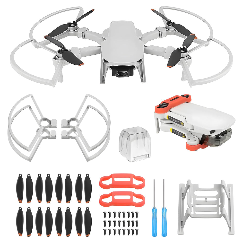 Craznick Mini 2 SE propellers with low-noise blades for smoother flights