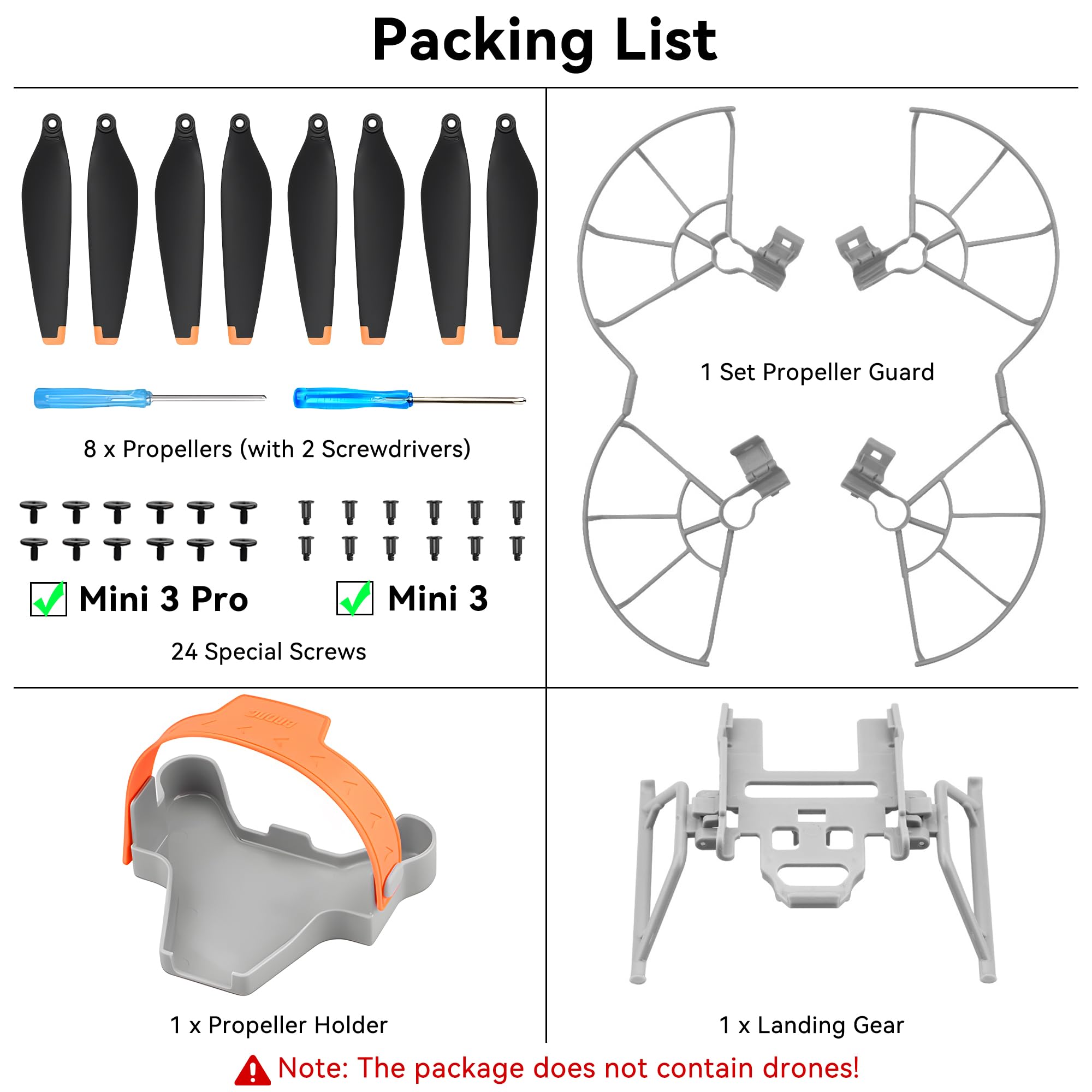 Craznick Mini 3 Pro accessories kit bundles essential DJI add-ons