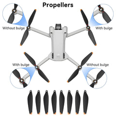Craznick Mini 3 Pro low-noise blades offer smooth, quiet operation