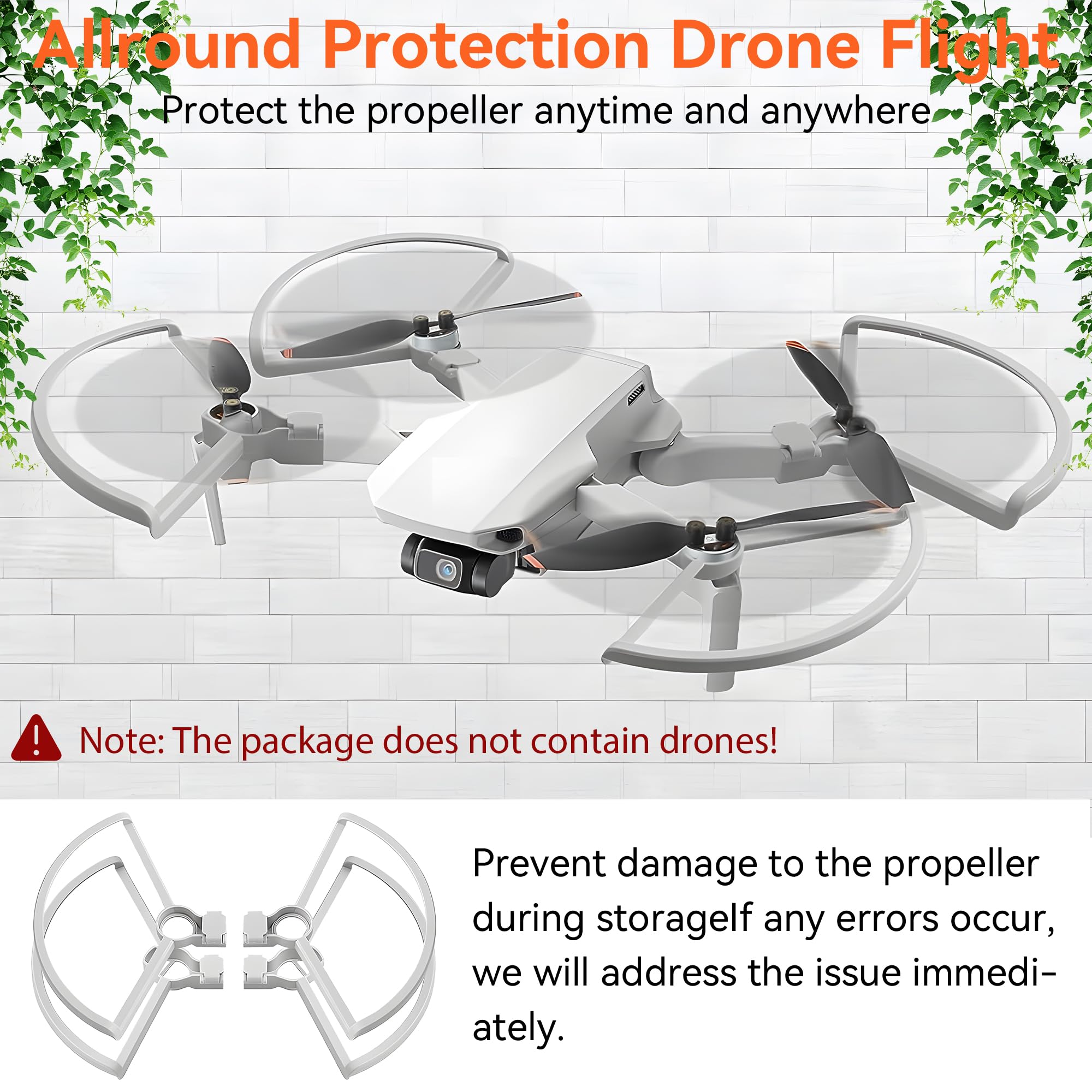 Craznick propeller holders keep blades secure between flights
