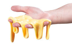 Close-up of Better Butter Thinking Putty staying soft and non-drying over time.