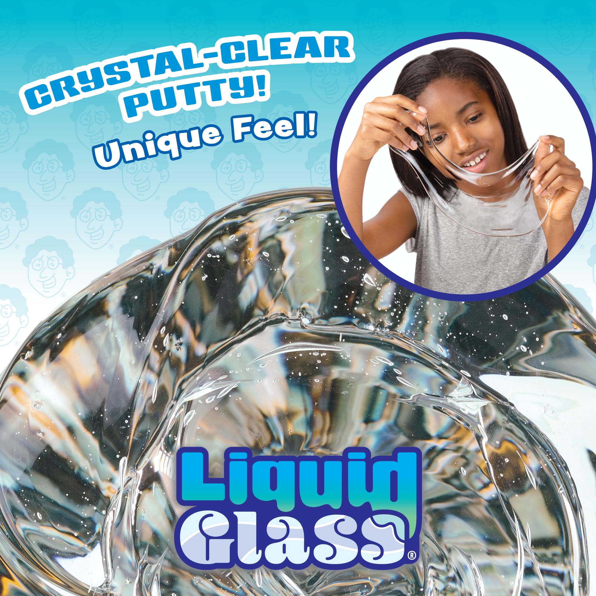 Crazy Aaron's Liquid Glass lets you squeeze, tear, and sculpt for creativity.