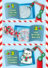 Crazy Aaron's Putty Advent Calendar 2024 holiday mix-ins color and texture ready for blending