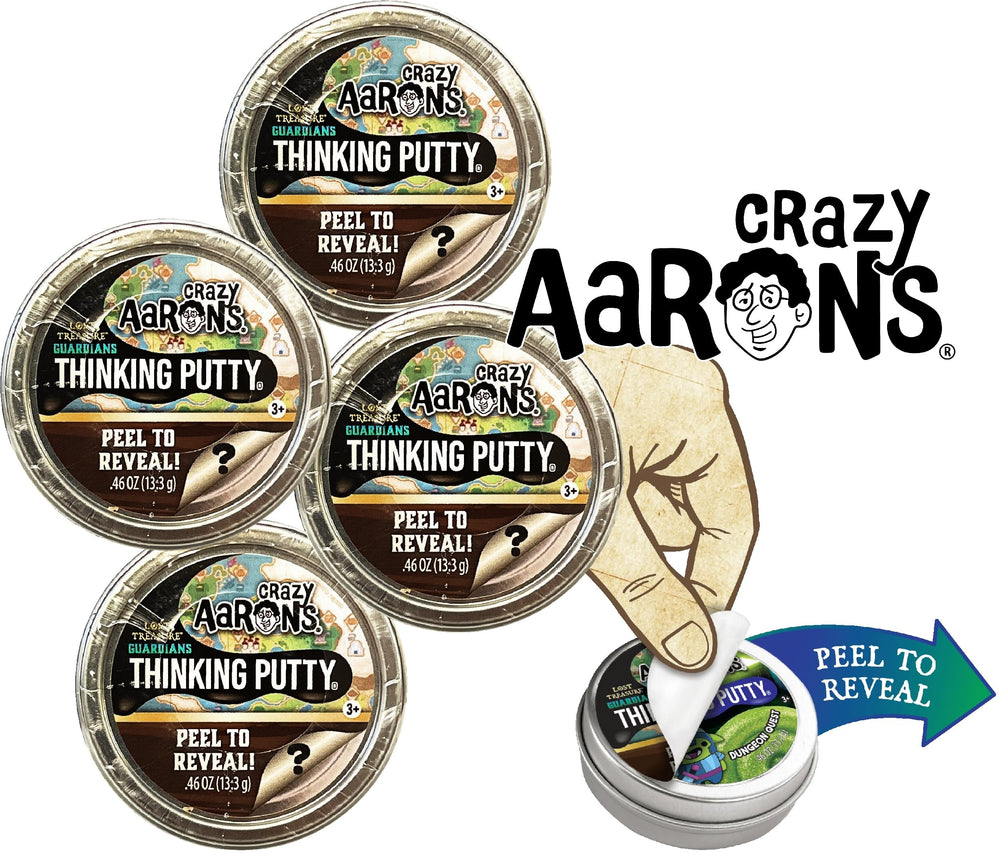 Crazy Aaron's Guardian charm collectible offers unique personas for display or sharing.
