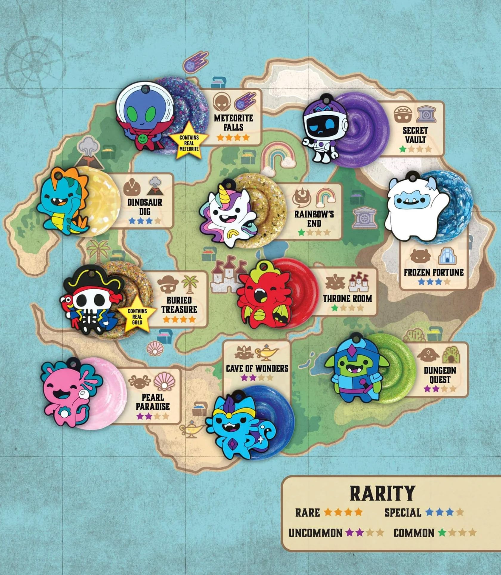 Four 13g Thinking Putty containers in the 4-pack contents