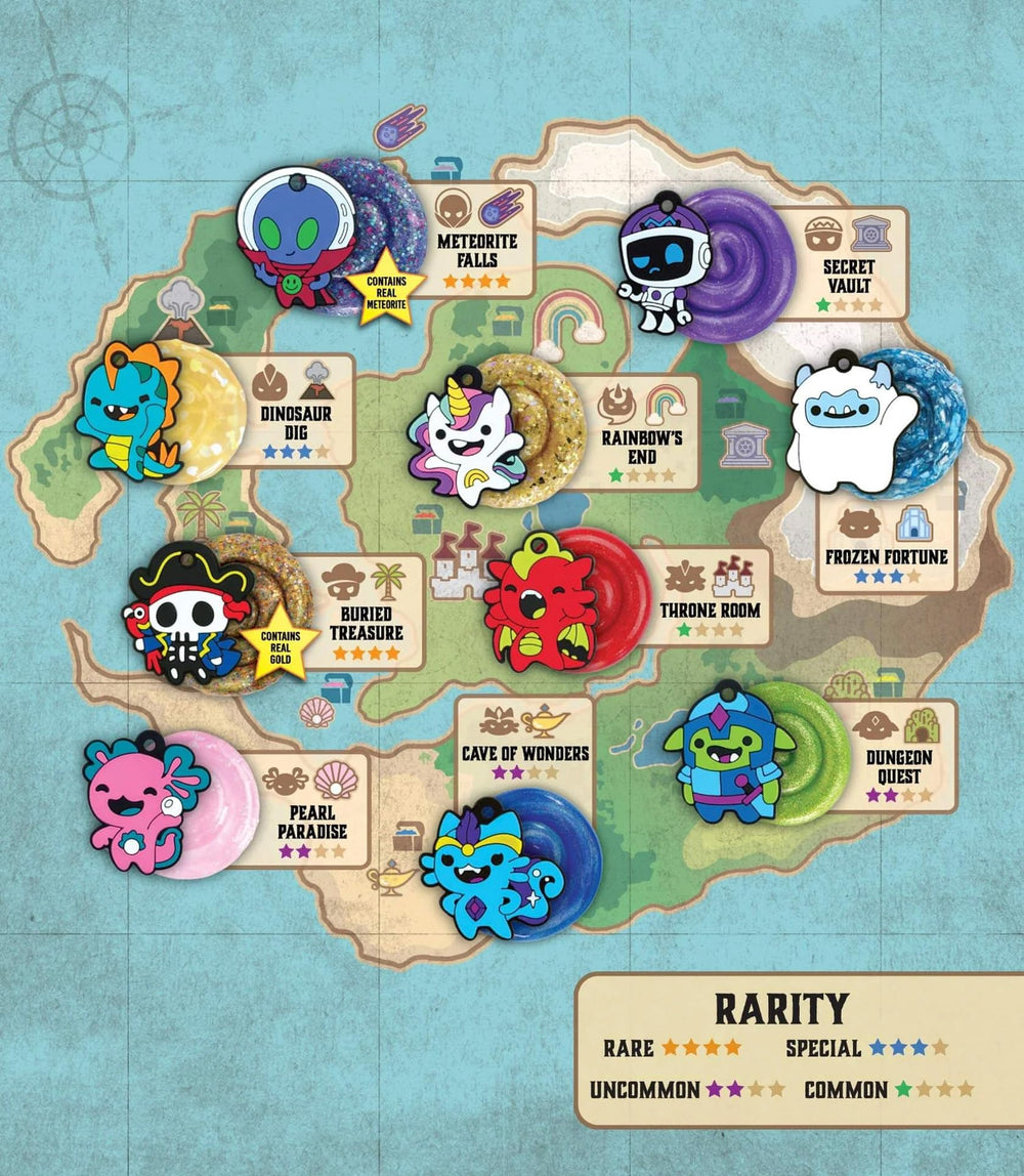 Four 13g Thinking Putty containers in the 4-pack contents