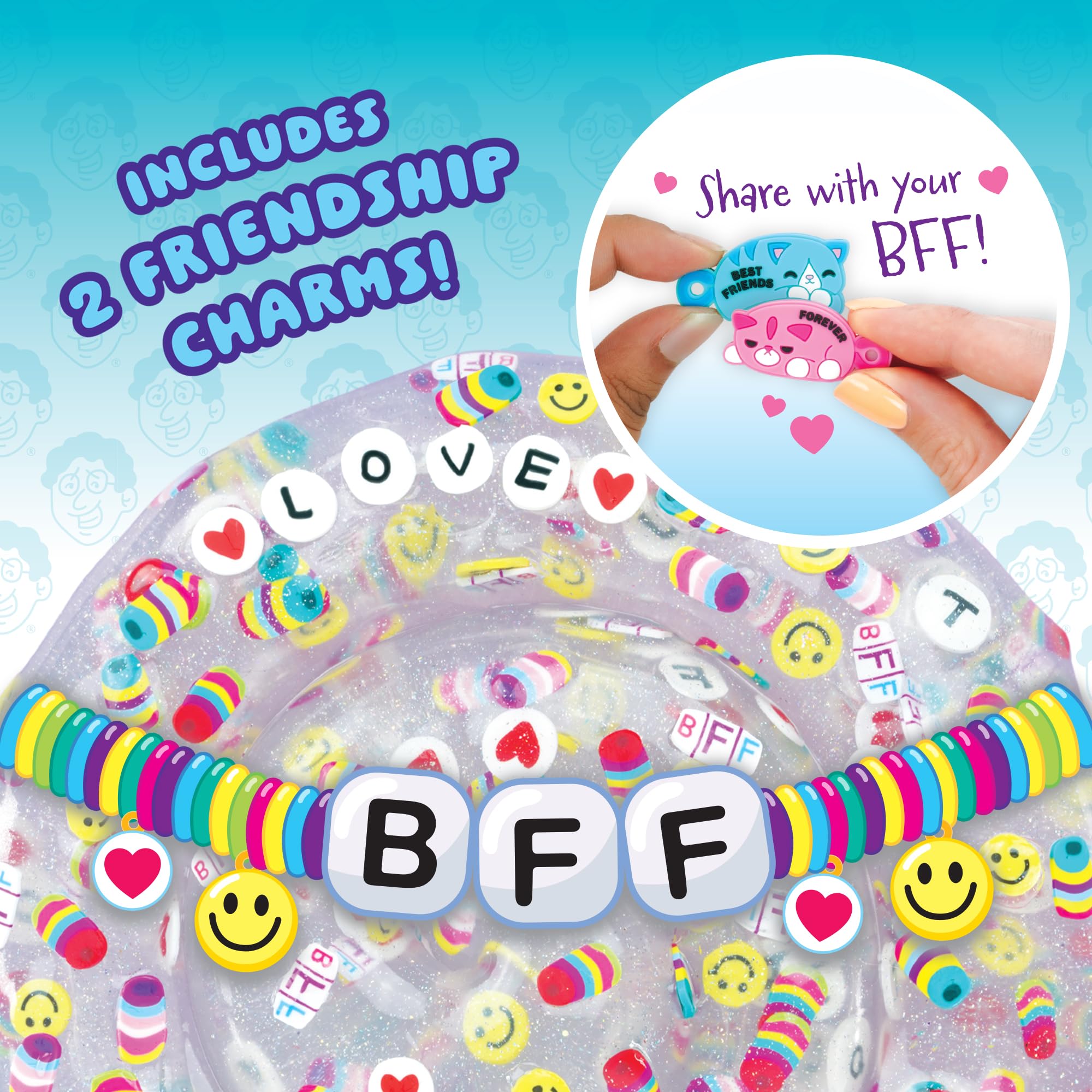 Crazy Aaron's Thinking Putty BFF: clear putty stretches, pops, and molds for mindful focus.
