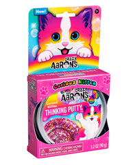 Non-drying formula keeps Curious Kitten putty ready for ongoing play.