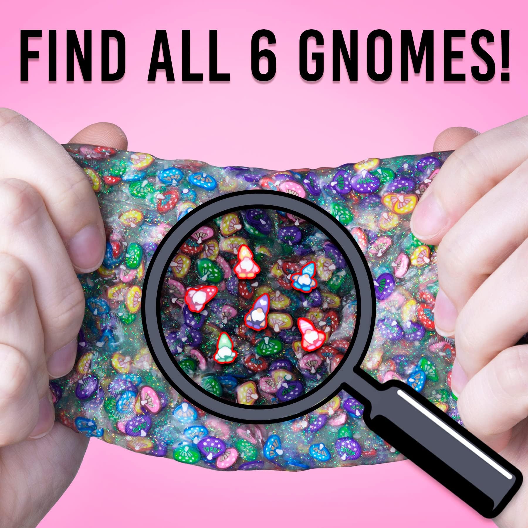 Durable, reusable fun of Crazy Aaron's Thinking Putty Gnome Home supports focused fidgeting