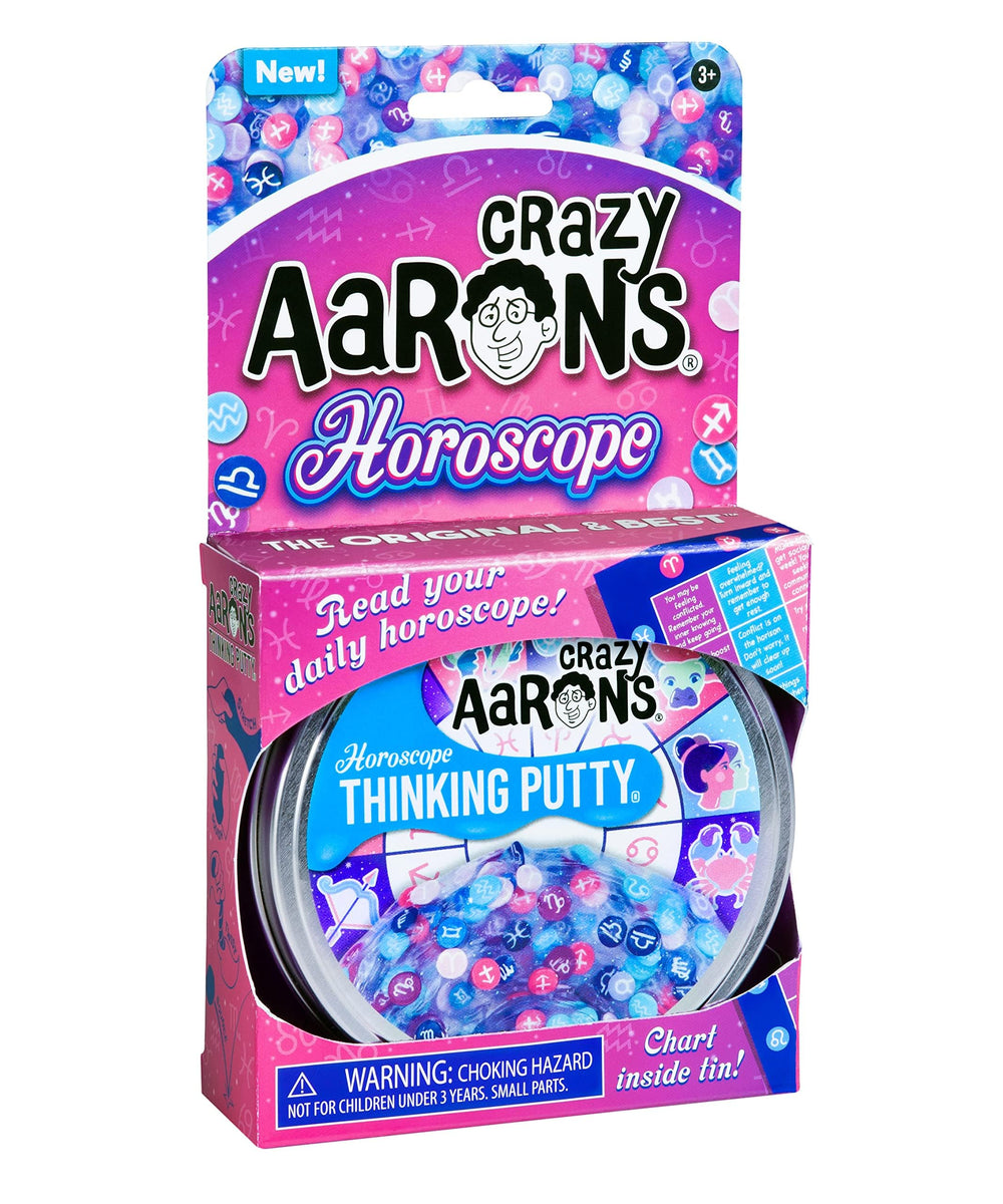 Crazy Aaron's Horoscope Putty, made in USA, offers reliable quality for creative play.