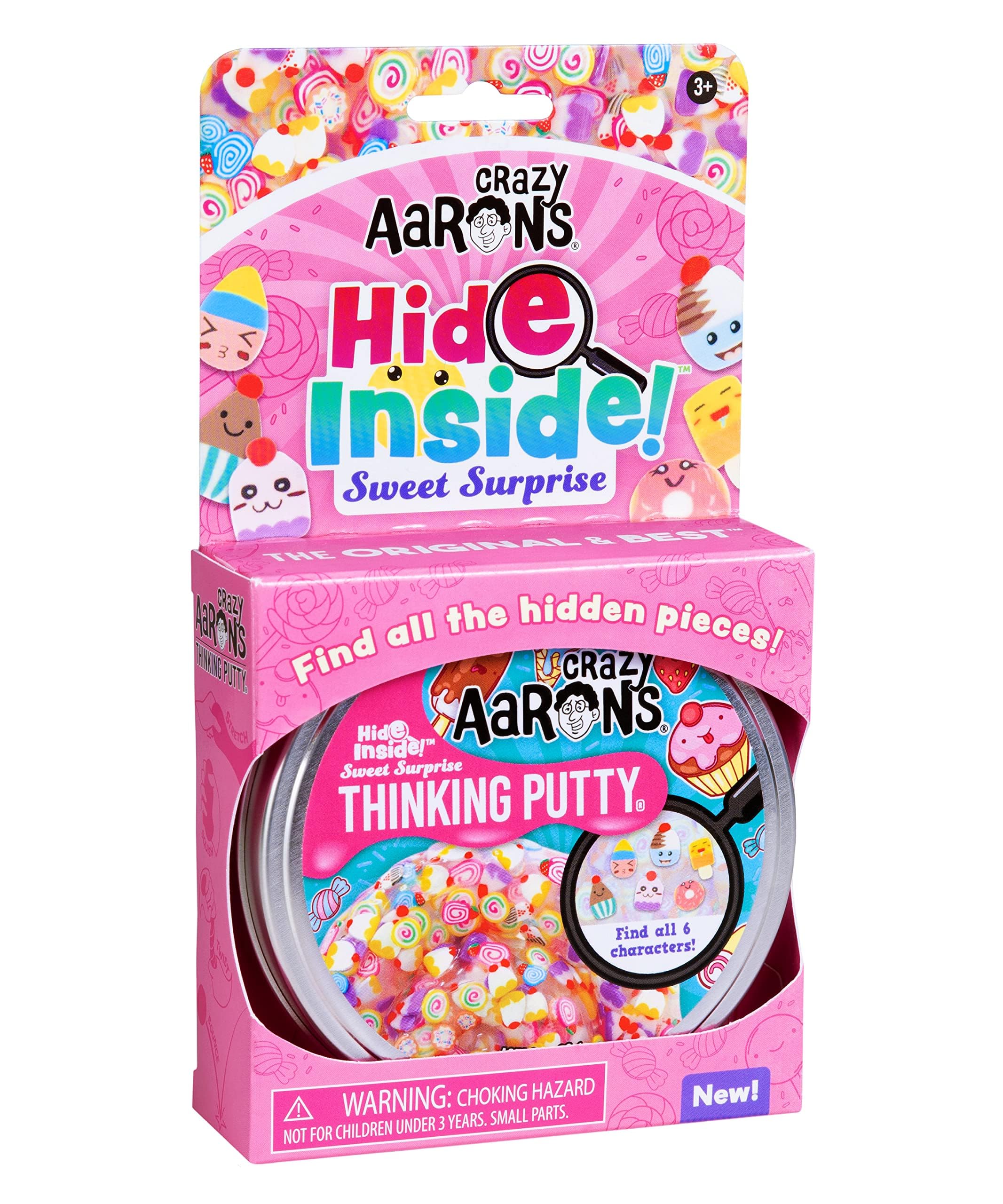 Crazy Aaron's Thinking Putty in action for popping and sculpting fun