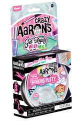 Crazy Aaron's Get Ready with Me Thinking Putty soft silicone that never dries.